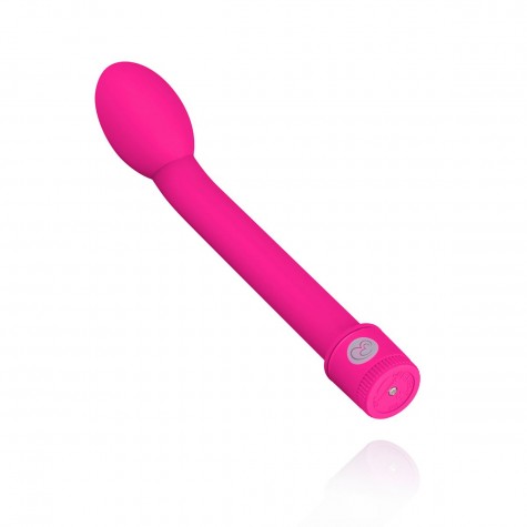 Розовый вибратор для точки G Easytoys G-Spot Vibrator - 21 см.